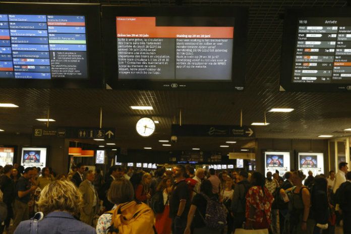 Treinen reden minder stipt in juli