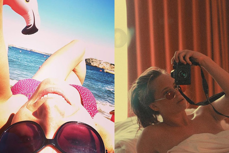Goedele Wachters geniet op het strand en ‘Thuis’-actrice Moora deelt mooie selfie (foto’s)