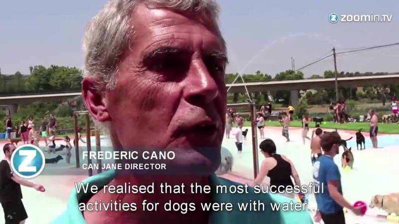 VIDEO. Hotel in Spanje verwent honden met waterpretpark