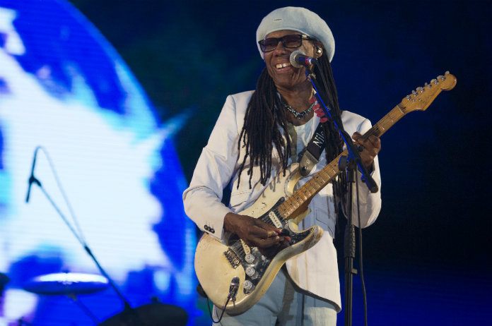 Celebrities gaan in zee met Nile Rodgers voor nieuw album