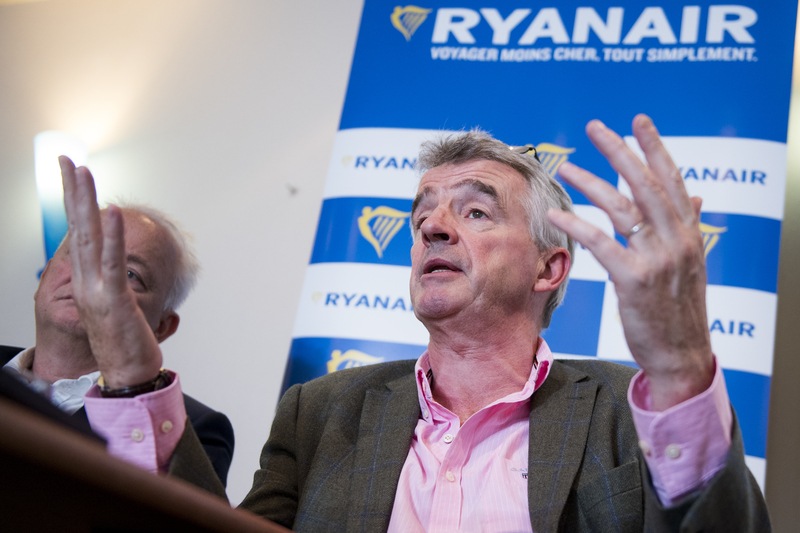Staking Ryanair blijft beperkt in België