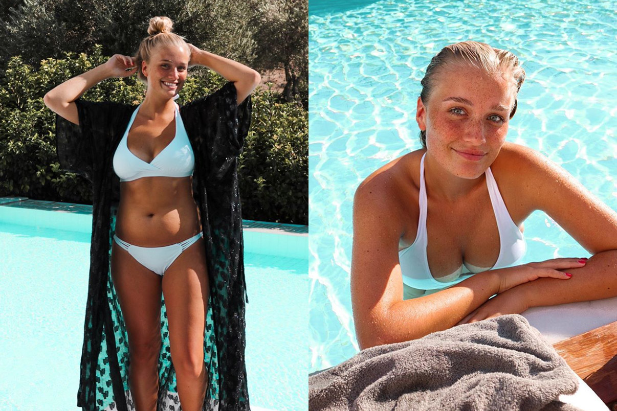 Ook dochter van Jacques Vermeire geniet in bikini van tropische temperaturen (foto’s)