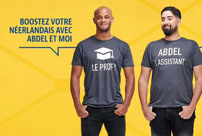 Vincent Kompany leert Brusselse werkzoekenden Nederlands