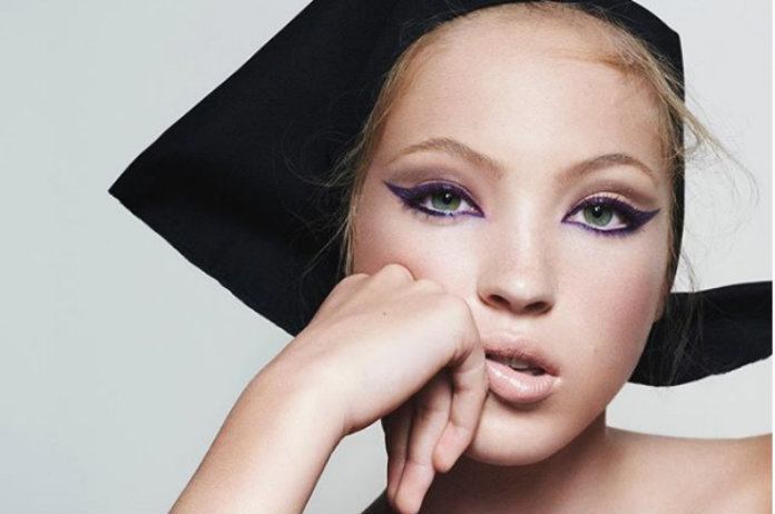 Dochter Kate Moss is nu ook model