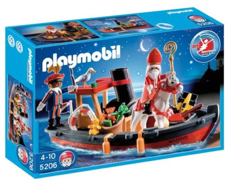 Playmobil maakt weer Zwarte Piet-poppetjes