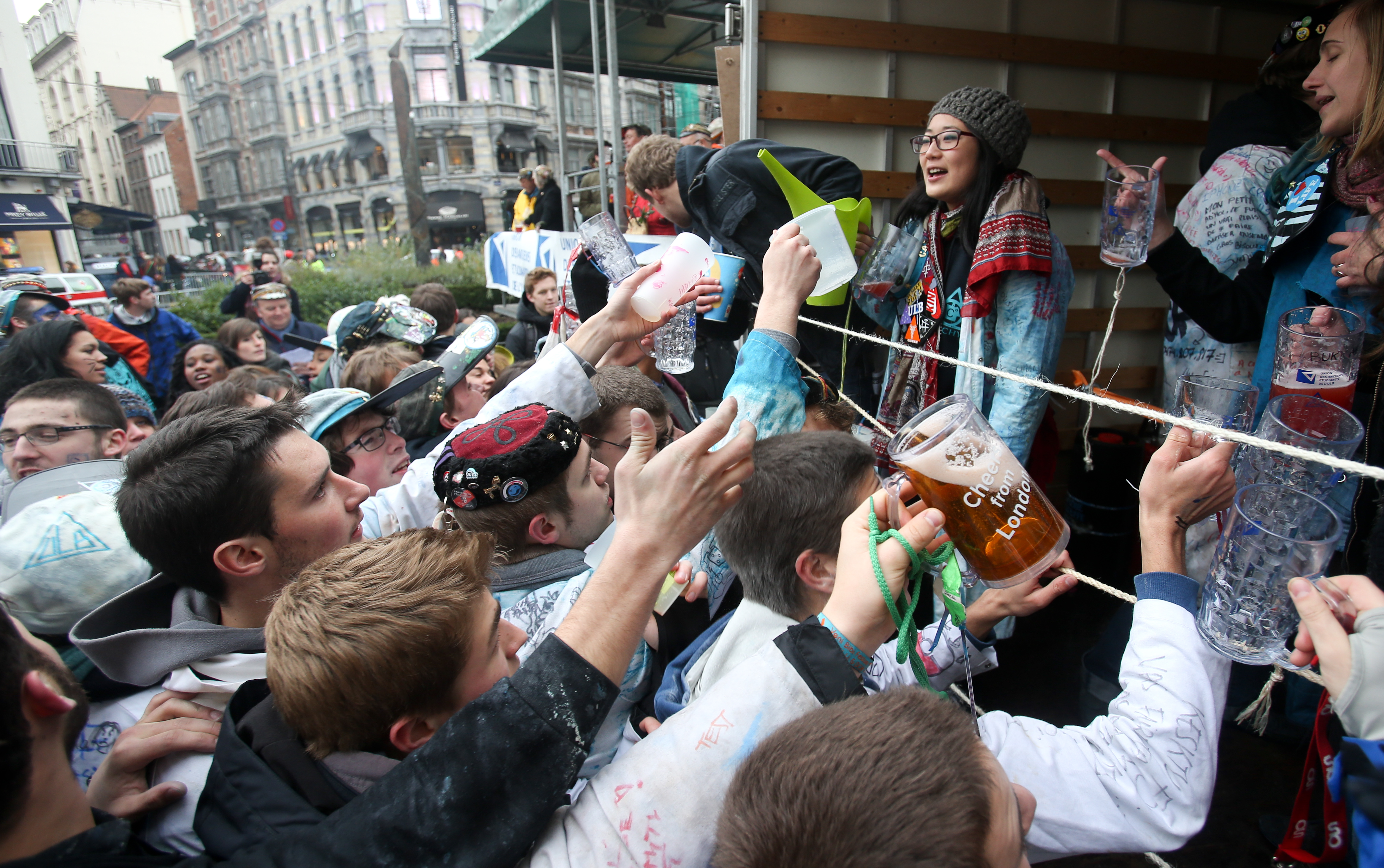 Vier op tien studenten hebben drankprobleem