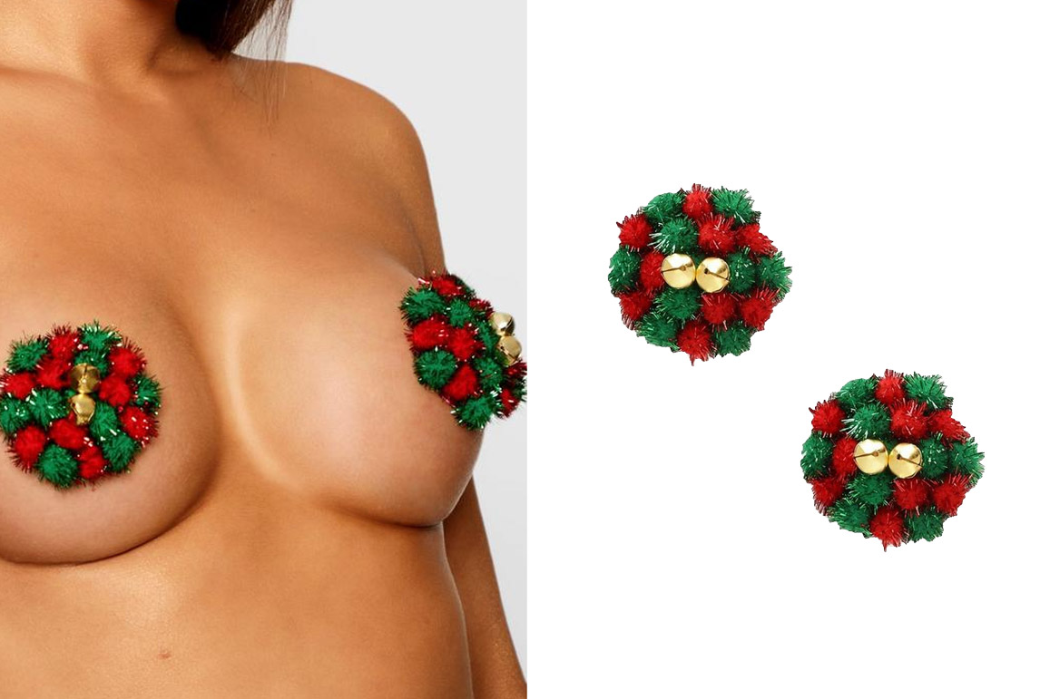 Eindelijk: deze winkel verkoopt kerstversiering voor jouw tepels (NSFW-foto)