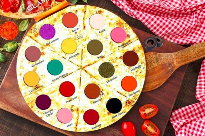 ‘Pizza Palette’: make-up om van te smullen