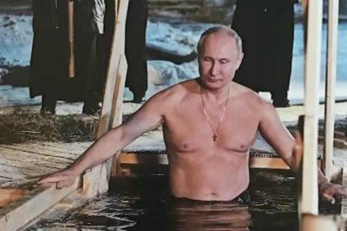 Japanse vrouwen lopen wild van Vladimir Poetin