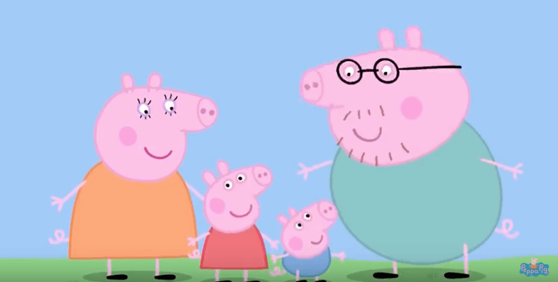 China viert jaar van het varken met Peppa Pig