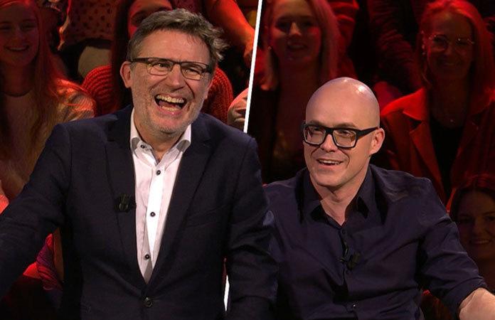VIDEO. Philippe Geubels steekt draak met Erik Van Looy