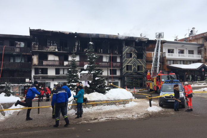 Twee doden bij zware brand in Franse skioord Courchevel