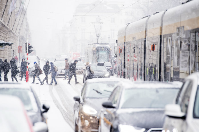 KMI verwacht morgen 2 tot 5 cm sneeuw