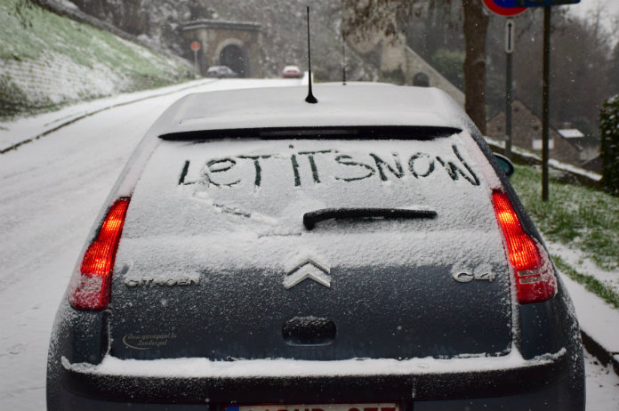 Joepie! Het gaat weer sneeuwen