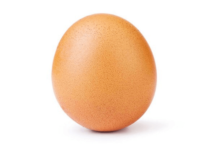 Ei verslaat Kylie Jenner op Instagram