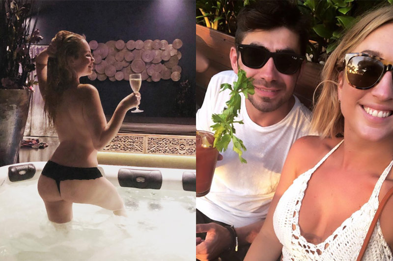 Lesley-Ann Poppe geniet topless, Kat Kerkhofs heeft wat te vieren en Romina mist haar Jan al (foto’s)