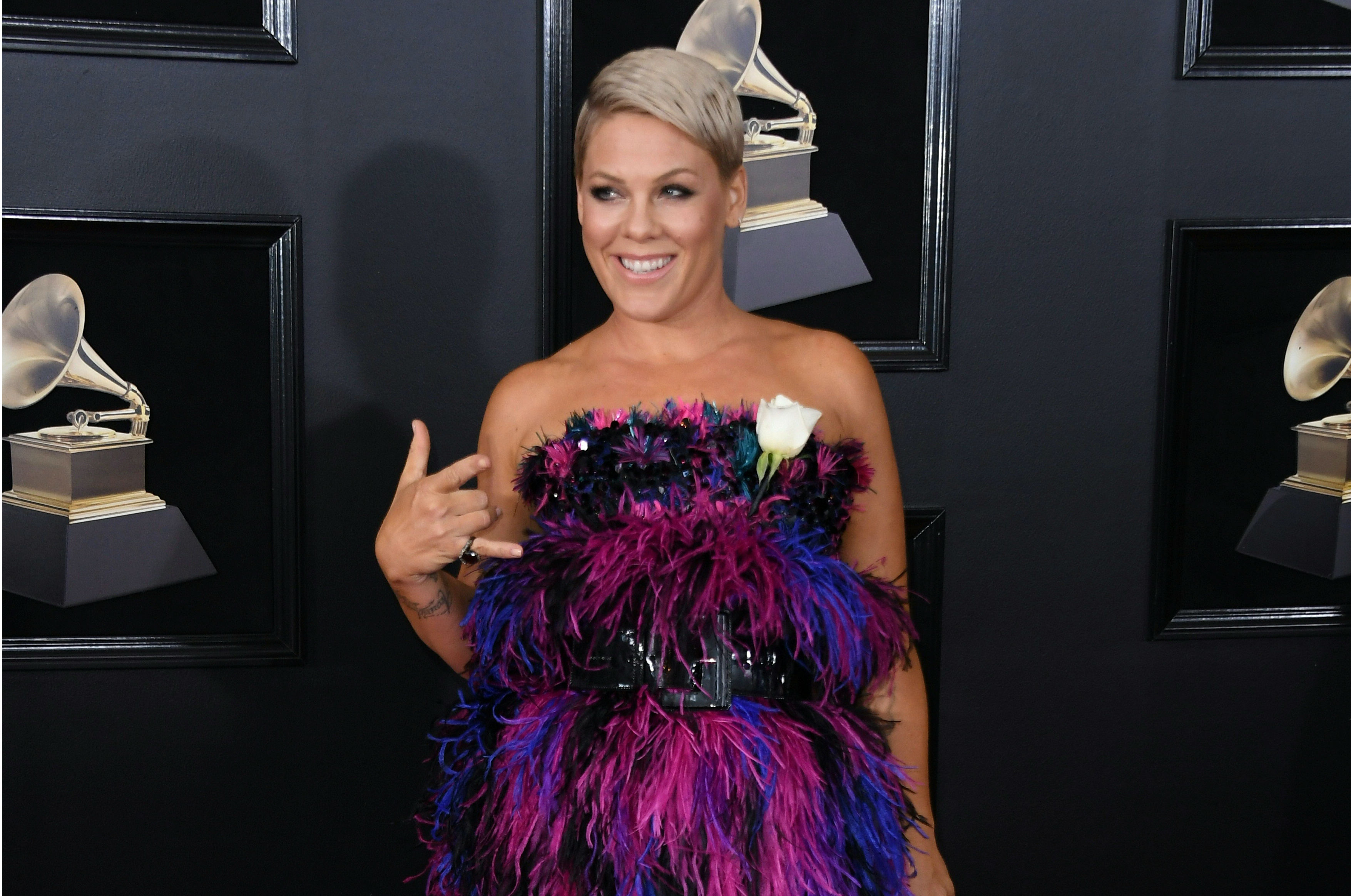 Kinderen van P!nk troosten haar met speciaal cadeau