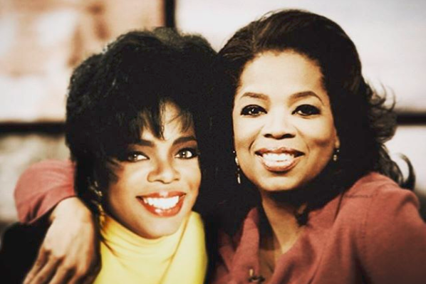 IN BEELD. Beroemdheden gaan op de foto met jongere zelf