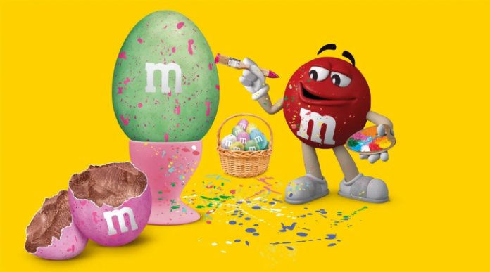 M&M’s nu al ‘eggcited’ voor Pasen