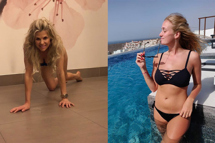 Dochter van Jacques Vermeire straalt in bikini, Tanja Dexters doet speels in de sauna (foto’s)