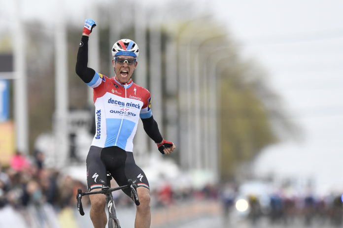 Bob Jungels wint Kuurne-Brussel-Kuurne na impressionante solo