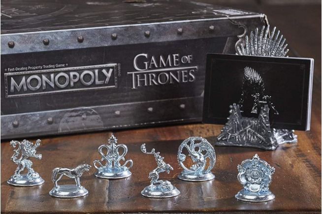 Zit zelf op de troon met het nieuwe ‘Game of Thrones’-monopolyspel