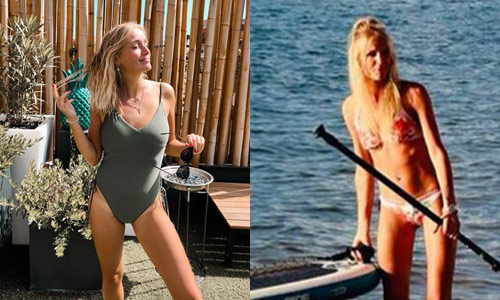 Julie Vermeire straalt in badpak, Annelien Coorevits schittert in bikini en Miley Cyrus deelt weer pikante plaatjes (foto’s)