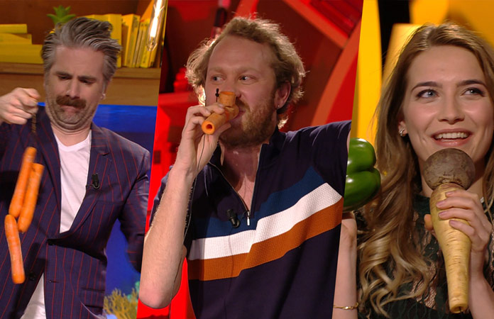 Tinne Oltmans en Rik Verheye brengen deze hilarische versie van ‘Seven Nation Army’ (video)