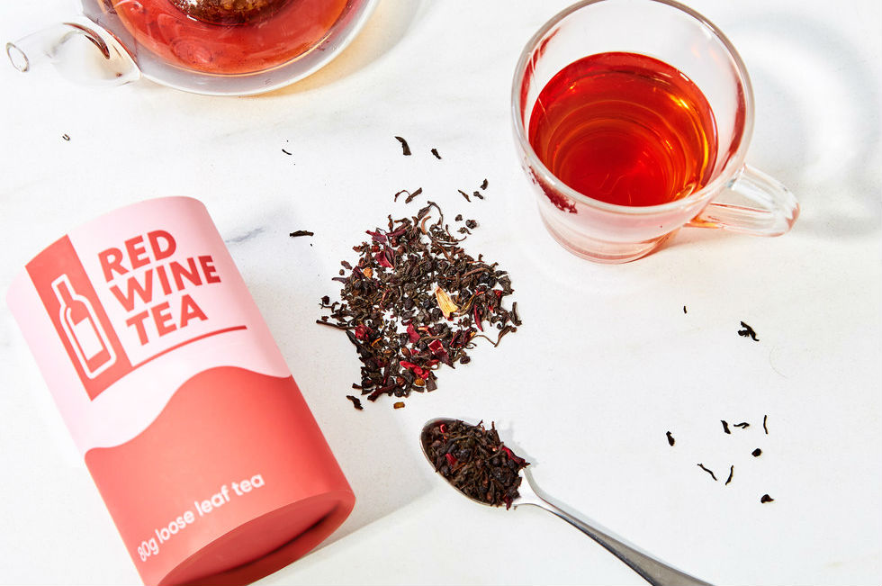 Er bestaat nu ook thee met rode wijn-smaak