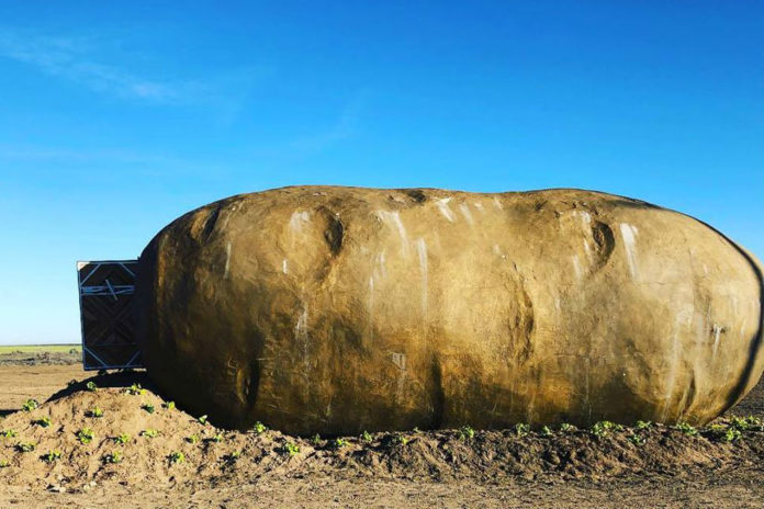 Doe eens gek en slaap in een aardappelhotel