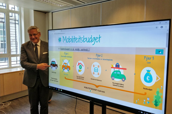 Regering lanceert website over mobiliteitsbudget