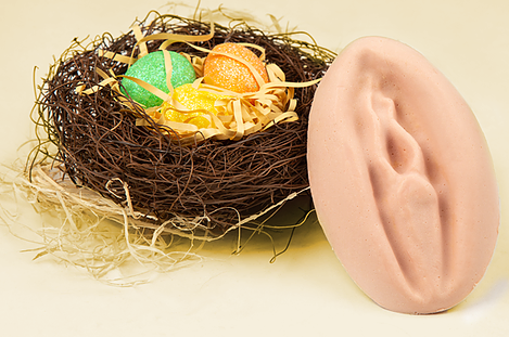 Paaseitjes bestaan nu ook in de vorm van… een vagina