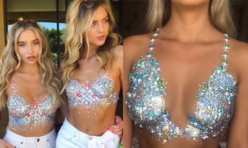 Op Coachella droegen dames vooral weinig kledij en véél glitter (foto’s/video’s)