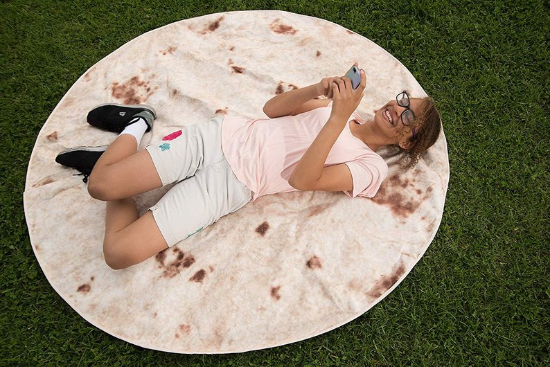 Met dit burritodeken ben je om op te eten