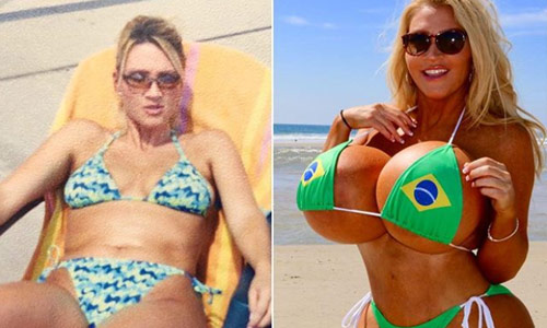 Deze mama verdient de kost met haar gigantische borsten (video/foto’s)