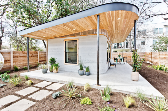 Bizar. Dit huisje is gemaakt met een 3D-printer