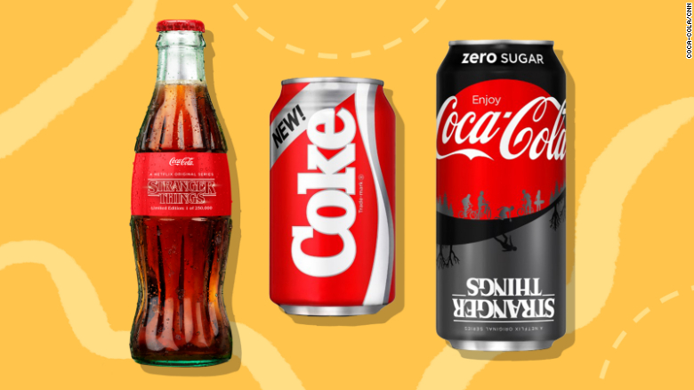 Coca-Cola brengt speciaal voor ‘Stranger Things’ geflopt drankje weer uit