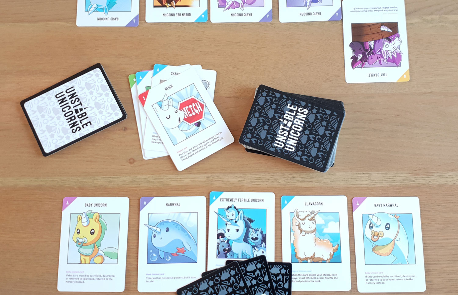 GAMES. Unstable Unicorns: wie wilt nog vrienden wanneer je met eenhoorns kan spelen?