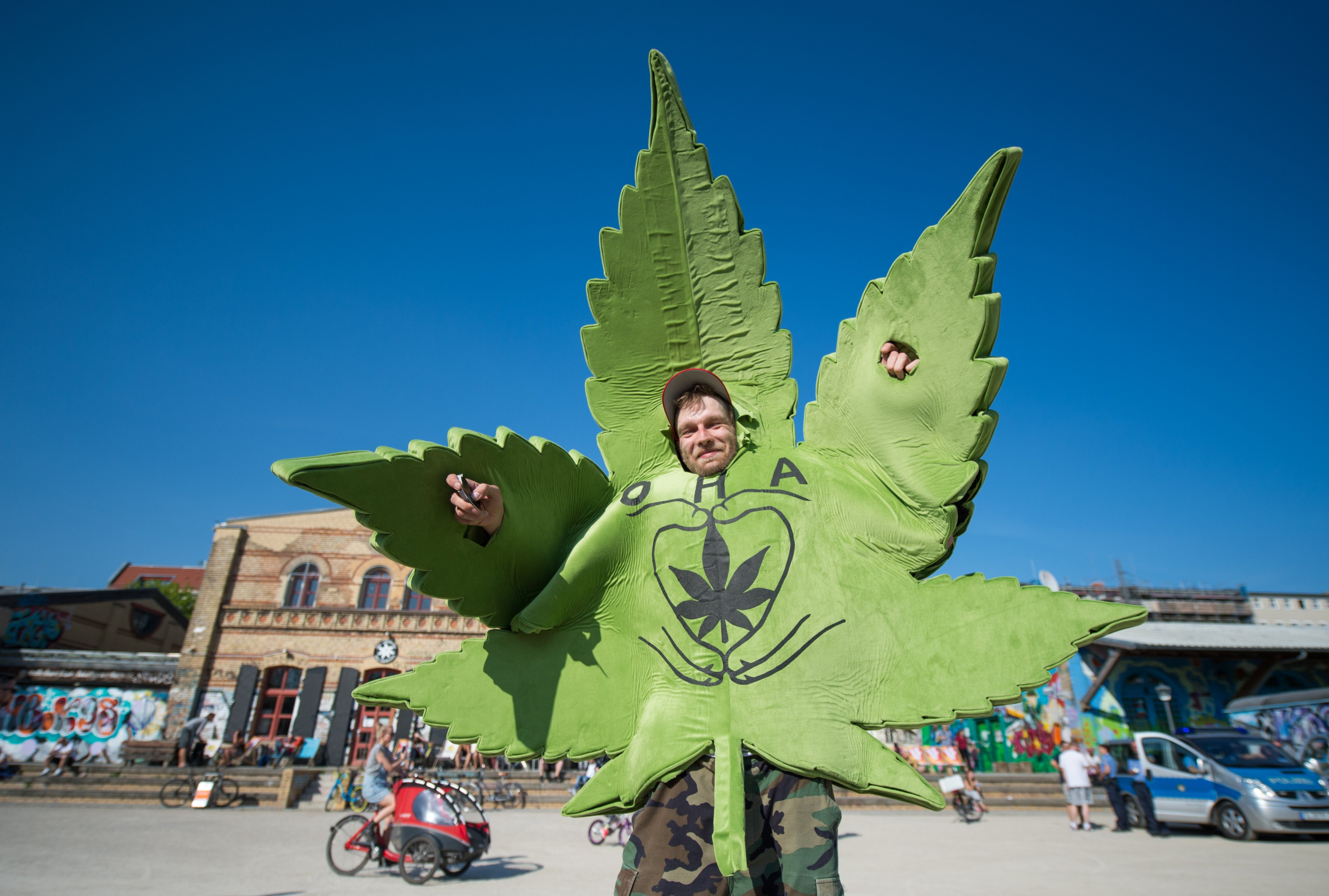 Berlijns park markeert plaatsen waar drugdealers mogen staan