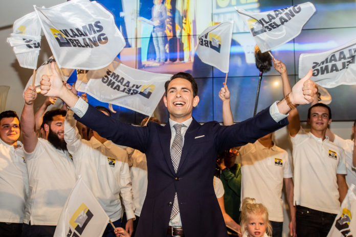 Rechtse golf rolt over Vlaanderen