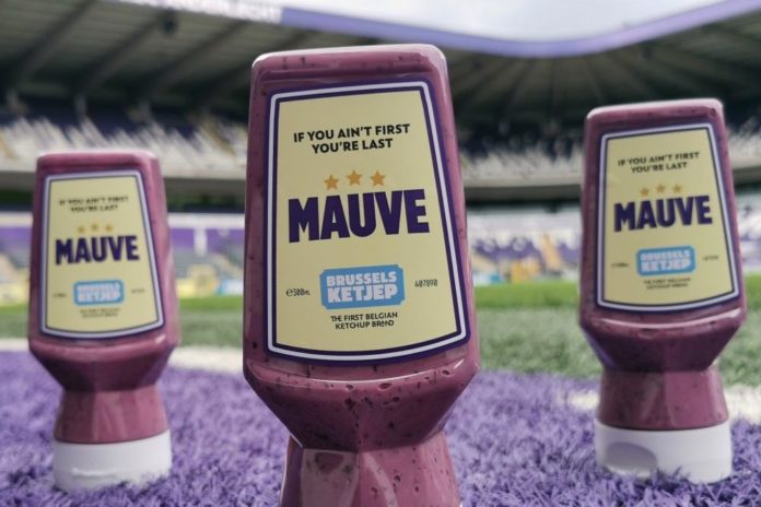 RSC Anderlecht heeft nu eigen saus en die kleurt uiteraard paars