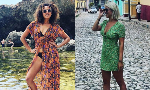 Klaasje doet work-out met haar zus, Tatyana schittert in bikini en Heidi Klum deelt topless filmpje (foto’s/video)