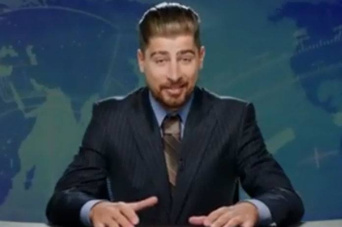 VIDEO. Peter Sagan kruipt in de huid van nieuwsanker