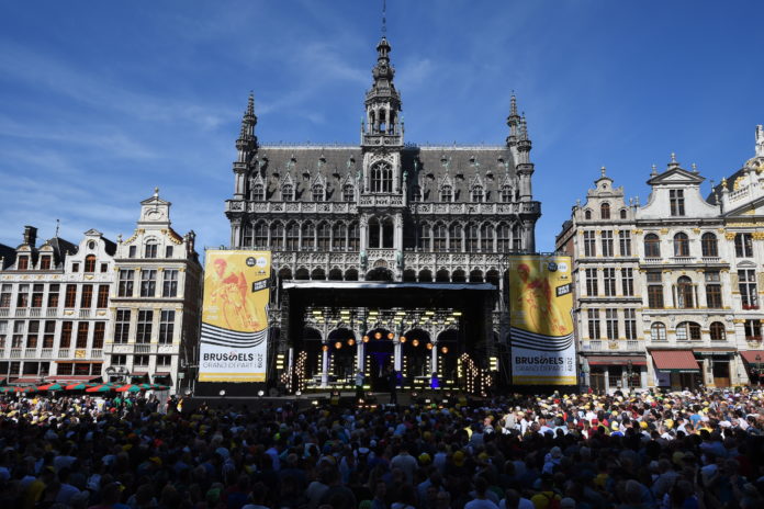 Brussel is helemaal klaar voor de Tourstart