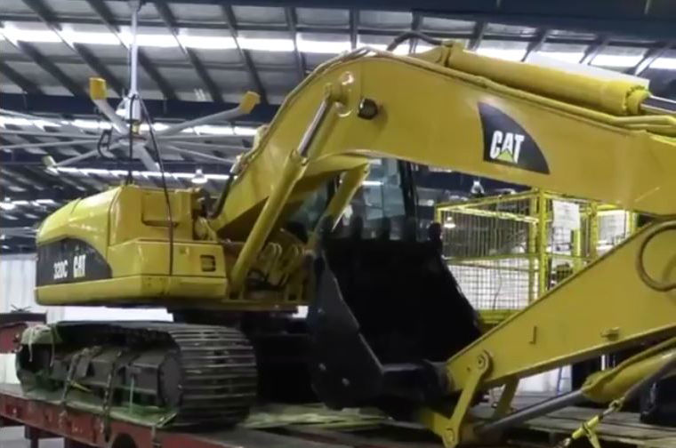 Autoriteiten vinden 400 kilogram cocaïne in graafmachine