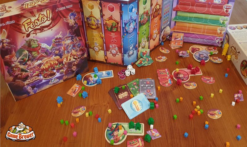 GAMES. Festo!: gastronomisch bordspel dat smaakt naar meer