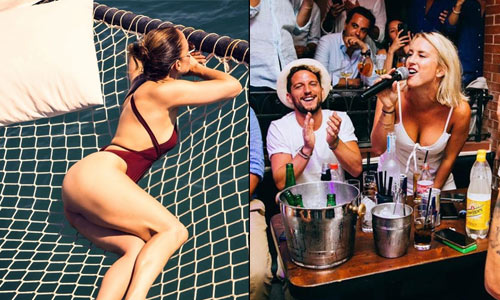 Ann Van Elsen geniet van de zon, Kat Kerkhofs laat zich volledig gaan en Danira Boukhriss overwint haar angst (foto’s)