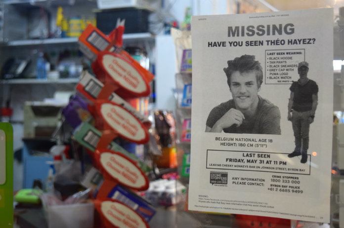 Speurhonden opnieuw op zoek naar vermiste Theo Hayez in Australië