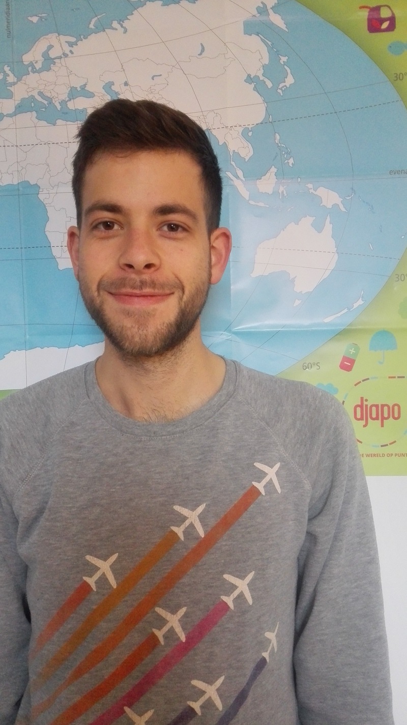 werken voor de goede doelen: Koen werkt voor Djapo