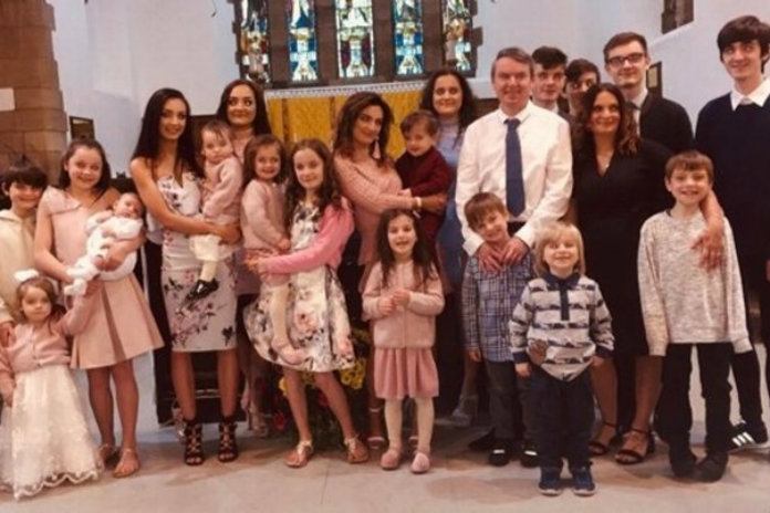 Meest vruchtbare koppel van Engeland verwelkomt binnenkort kind nummer 22